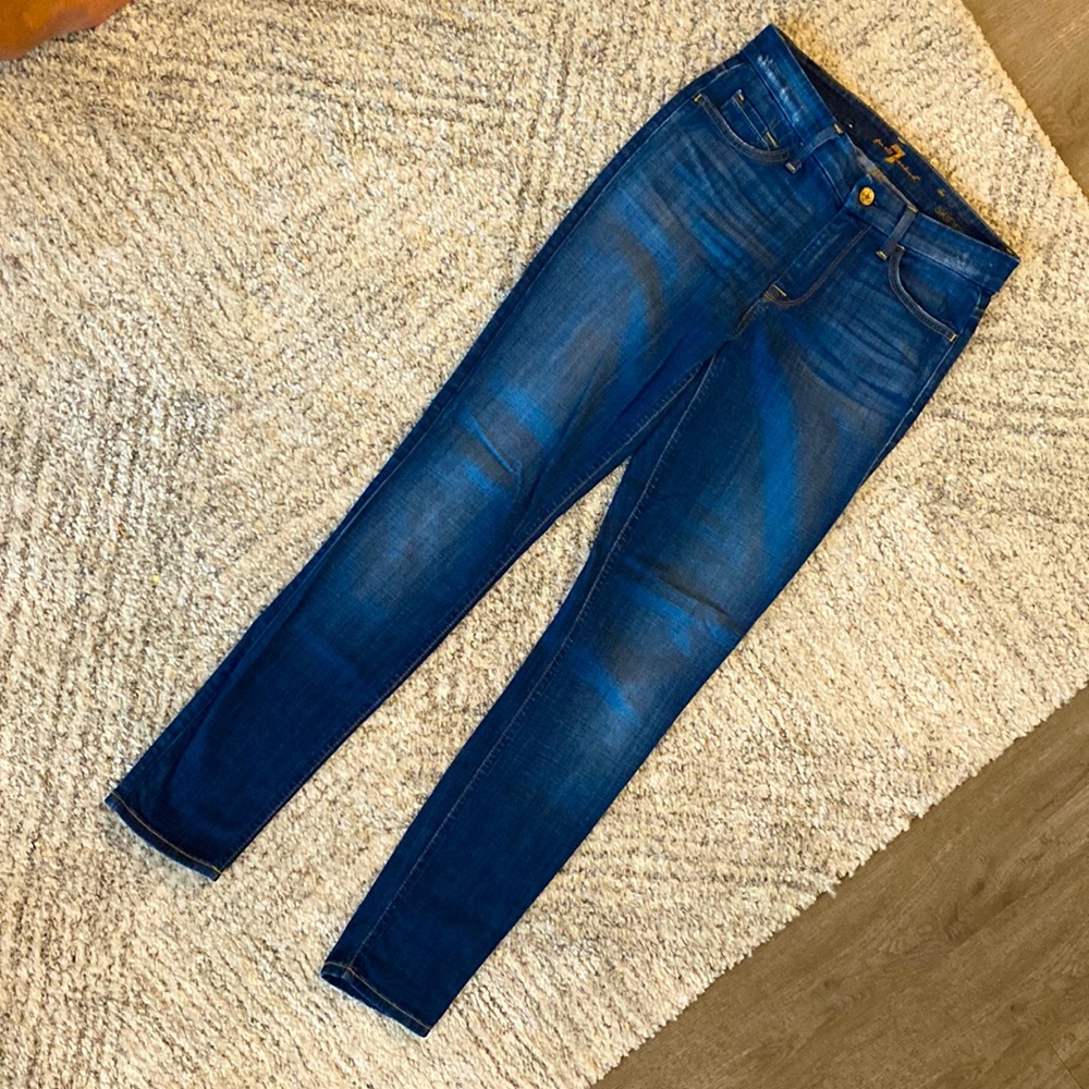 7 For all mankind “the high waist skinny”